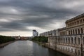 Dark clouds asperatus over Kaliningrad