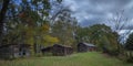 Abandoned farm buildings