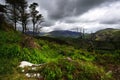 Dark Clouds over the fells Royalty Free Stock Photo