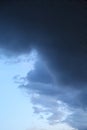 Stormy clouds in the sky Royalty Free Stock Photo