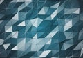 Dark and colorful low poly geometrical background, great as a wallpaper, design template, flyer, etc. 3D Rendering