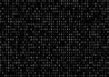 Dark binary code Royalty Free Stock Photo