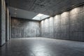 Dark concrete wall and floor background Royalty Free Stock Photo