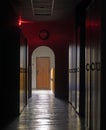 Dark corridor