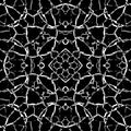 Dark Cross Symbol Textured Mosaic