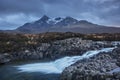 The Dark Cullins from the Isle of Skye, Scotland