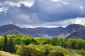 Dark Cumulus clouds over Fleetwith Pike in Spring