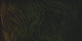 Dark Curving, Vertically Flowing Striped Lines Pattern - Modern Style Digitally Generated Abstract Background