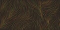 Dark Curving, Vertically Flowing Striped Lines Pattern - Modern Style Digitally Generated Abstract Background, Creative Design