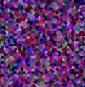 Dark 3d cube mosaic vector background design Royalty Free Stock Photo