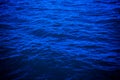 dark deep blue sea water surface background. Backdrop design for art work or add text message Royalty Free Stock Photo