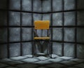 Padded Cell And Empty Chair Royalty Free Stock Photo