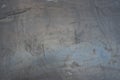 Distressed discolored lead metal surface