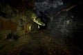 Dark Disused Railway Tunnel