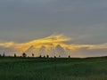 Dark Dramatic Sky Royalty Free Stock Photo