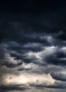 Dramatic Clouds Background Royalty Free Stock Photo