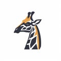 Dark And Dynamic Giraffe Logo Template