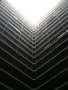 Dark Dystopian Building Atrium, Hong Kong