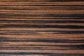 Dark ebony veneer, natural wooden background on macro. Extremely high resolution photo.