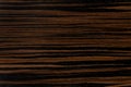 Dark ebony wood background.