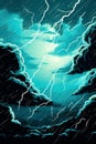 Light weather sky rain storm cloud lightning thunderstorm nature electricity Royalty Free Stock Photo