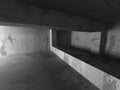 Dark empty concrete room interior background Royalty Free Stock Photo