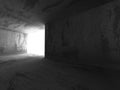 Dark empty concrete room interior background Royalty Free Stock Photo