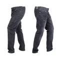 Dark empty denim pants Royalty Free Stock Photo