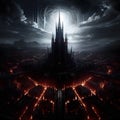 Dark Enigma: Sinister Metropolis in the Shadows, generative AI