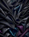 Dark Fabric Pile