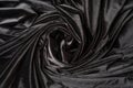Dark fabric texture background. Abstract wave textile texture or background Royalty Free Stock Photo