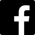 Dark facebook icon