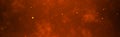 Dark fire space. Epic powerful horizonta flame background Royalty Free Stock Photo