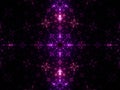 Dark fractal background