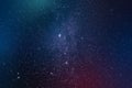 Dark galaxy background illustration Royalty Free Stock Photo