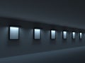 Dark gallery