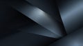 Dark geometric abstract background with layered transparent polygons, overlapping triangles, soft gradients Royalty Free Stock Photo