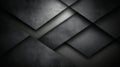 Dark geometric abstract background with layered transparent polygons, overlapping triangles, soft gradients Royalty Free Stock Photo