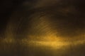 Dark Gold Surface Scratched Yellow Metal Background Steel Texture Royalty Free Stock Photo