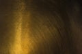 Dark Gold Surface Scratched Yellow Metal Background Steel Texture Royalty Free Stock Photo