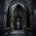 Dark gothic architecture