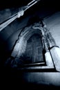 Dark gothic door Royalty Free Stock Photo