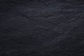 Dark gray black slate background or texture of natural stone. Royalty Free Stock Photo