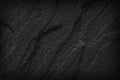 Dark gray black slate stone background or texture, horizontal shape with space for design. Web banner. Wide. Panoramic. Website Royalty Free Stock Photo