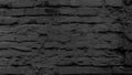 Dark gray brick wall texture background Royalty Free Stock Photo