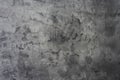 Dark gray decorative stucco surface with a copy space. Royalty Free Stock Photo