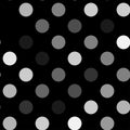 Dark gray dotted, dots, circles pattern, background Geometry is seamlessly repeatable