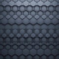 Dark Gray Hexagonal Geometric Pattern Background honeycomb Royalty Free Stock Photo