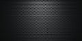 Dark gray perforated metal sheet texture Royalty Free Stock Photo