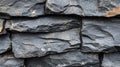 Dark Gray Rough Stone Wall Texture Background Royalty Free Stock Photo